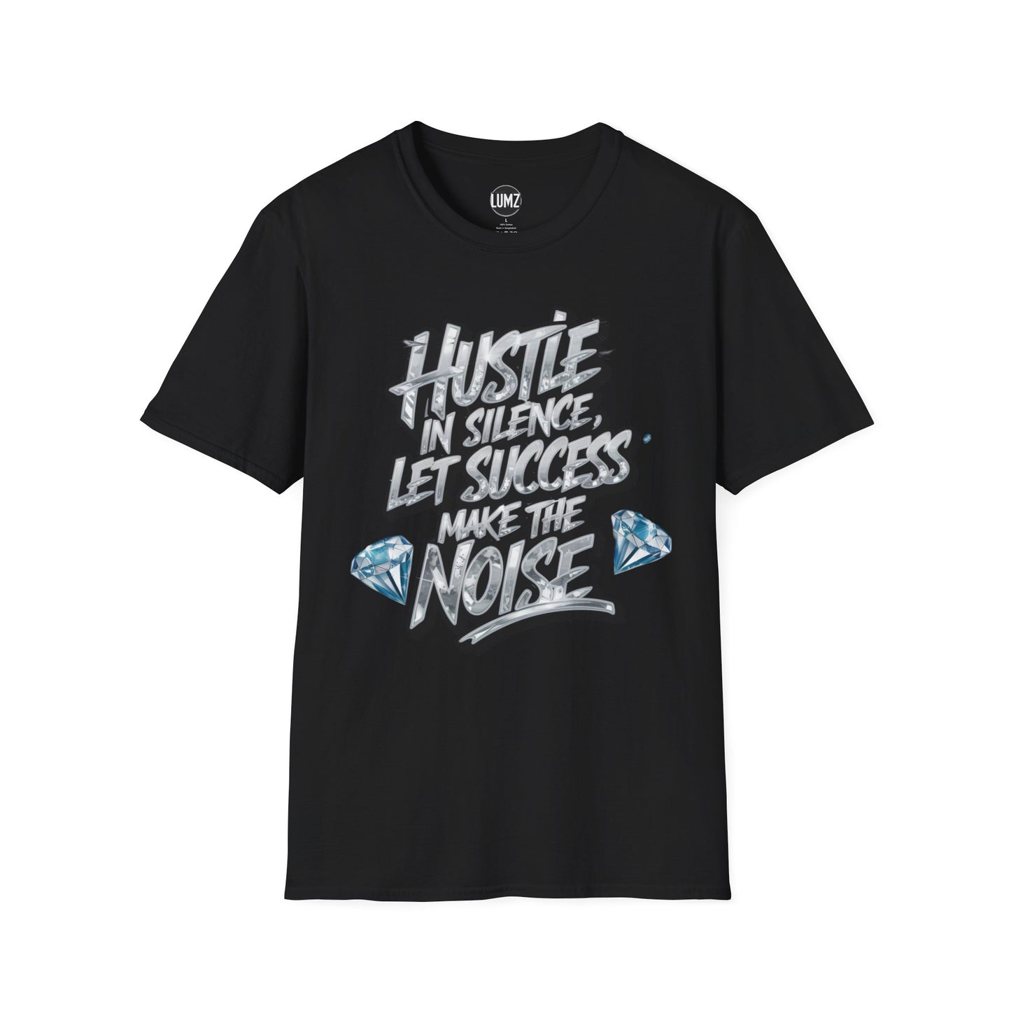 Hustle in Silence Tee – Let Success Make the Noise