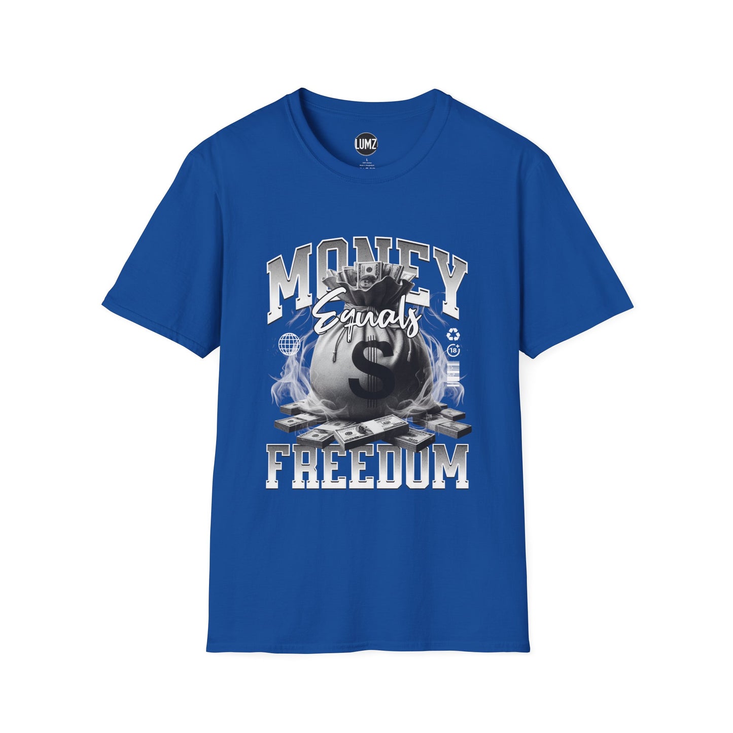 "Money = Freedom Tee – Own Your Time, Live Your Way"