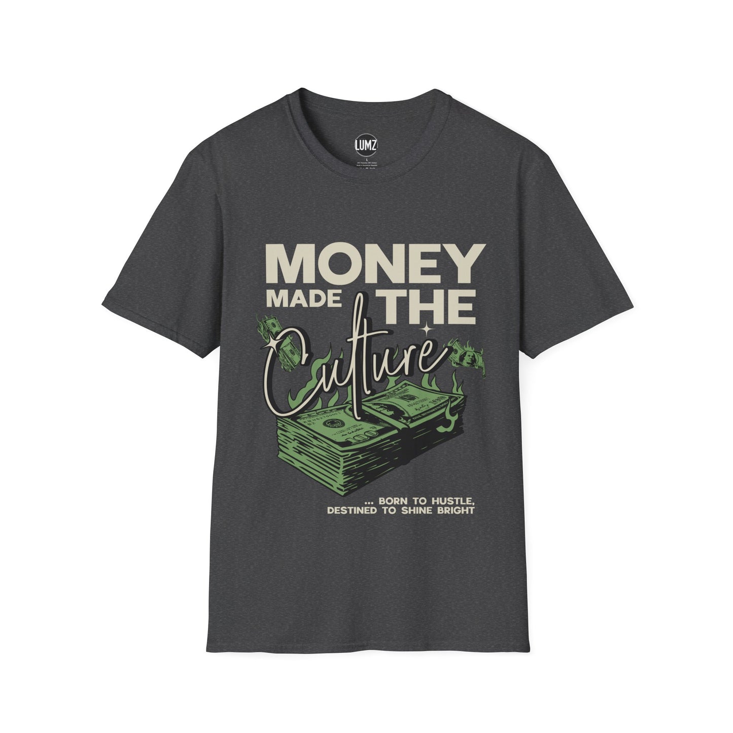 π₯"Money Made the Culture Tee β Speak Facts, Wear Power"