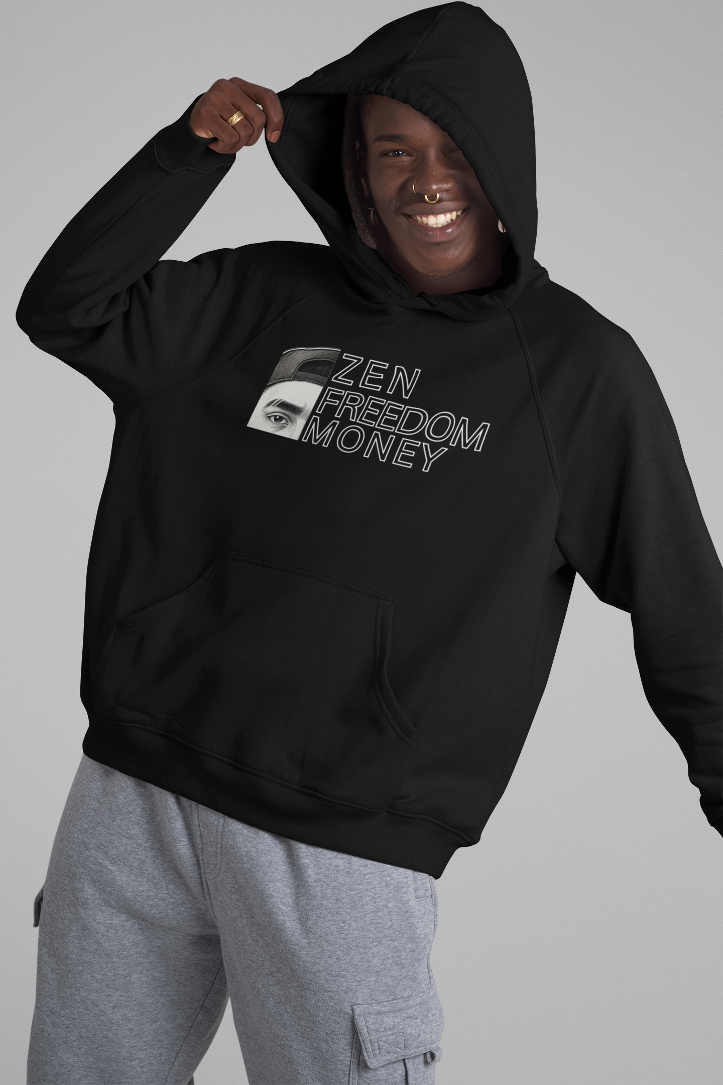 Zen Freedom Money Hoodie – Built From Nothing