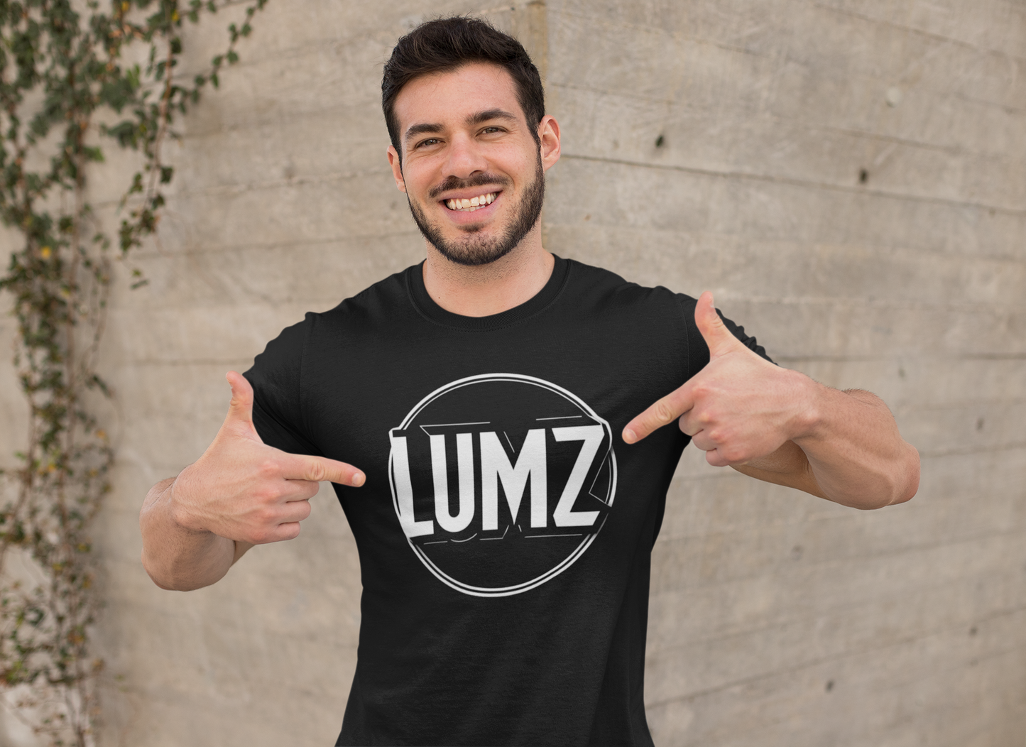 🔥“LUMZ Circle Logo Tee” – Represent the Movement, Live Free, Stay Focused