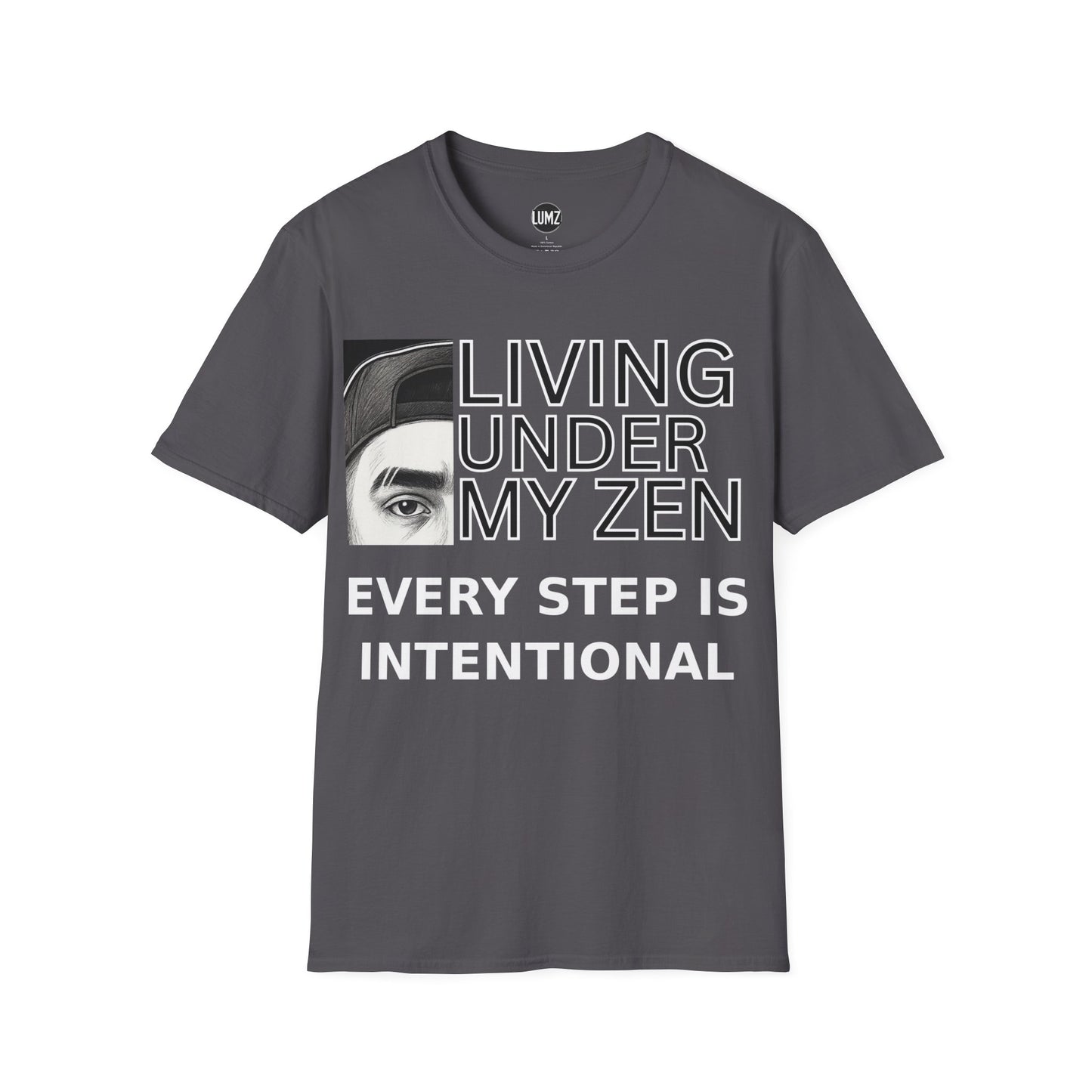 π₯ Living Under My Zen Tee β Every Step Is Intentional