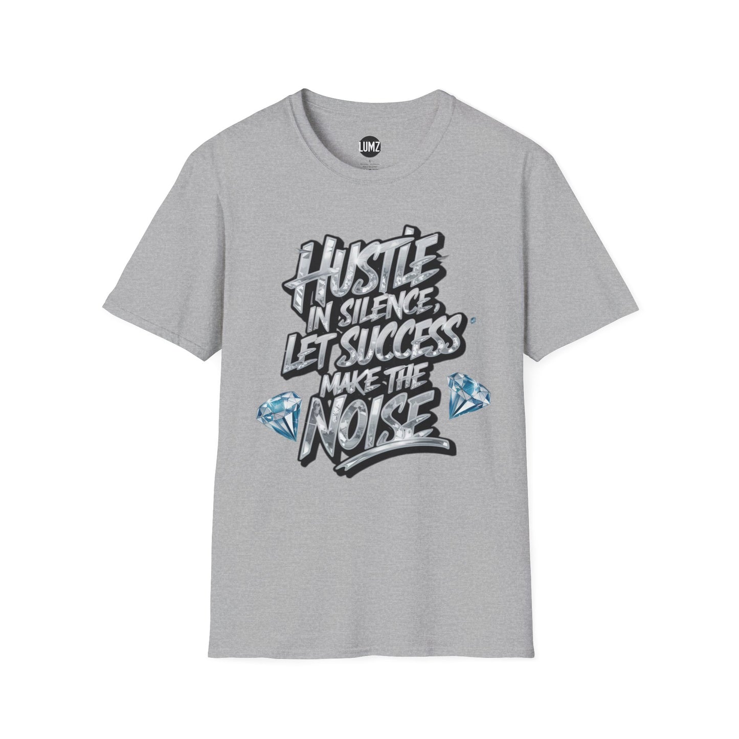 Hustle in Silence Tee – Let Success Make the Noise