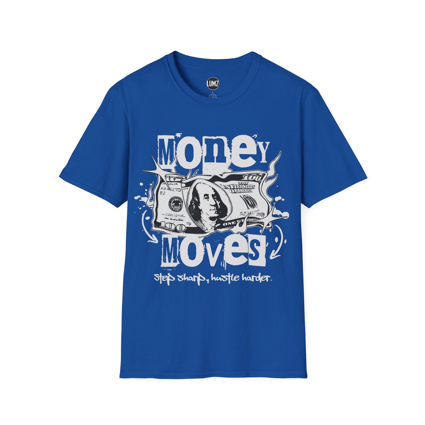 Money Moves Tee – Stack Smart, Hustle Harder