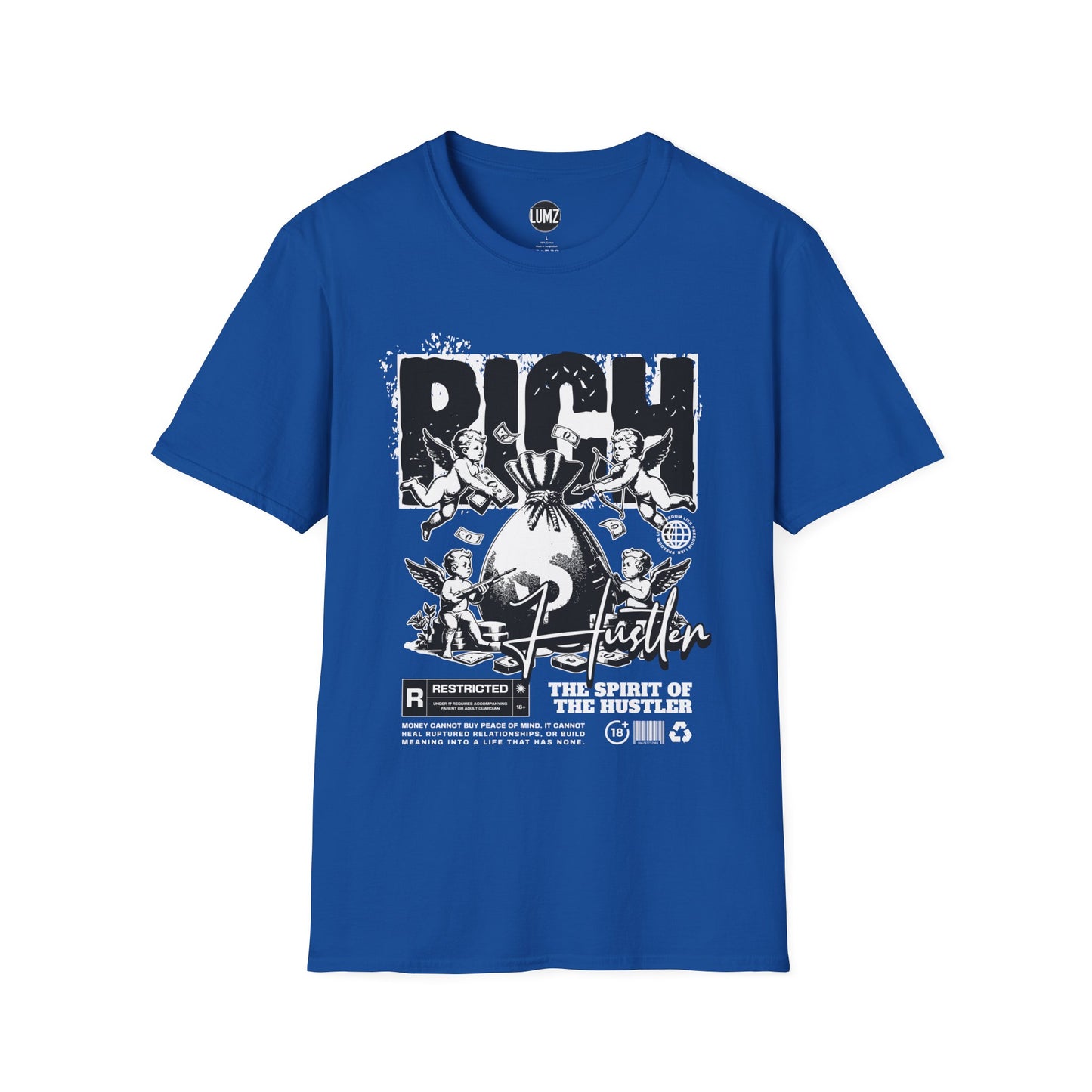 π₯"Rich Hustler Tee β Spirit of the Grind"