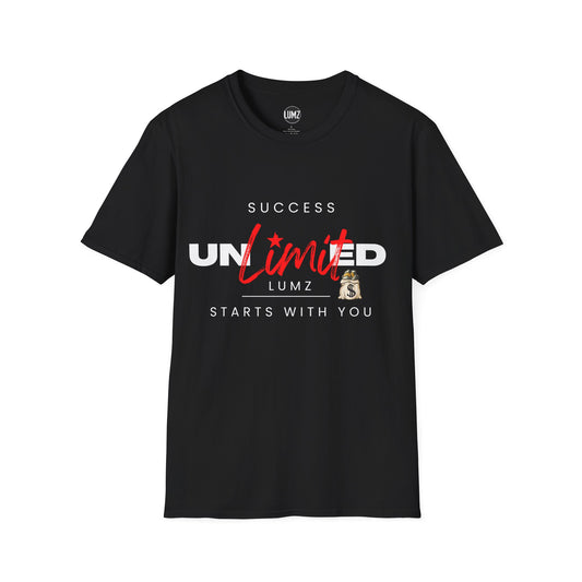 🔥 "Unlimited Mindset Tee – Success Starts With You"