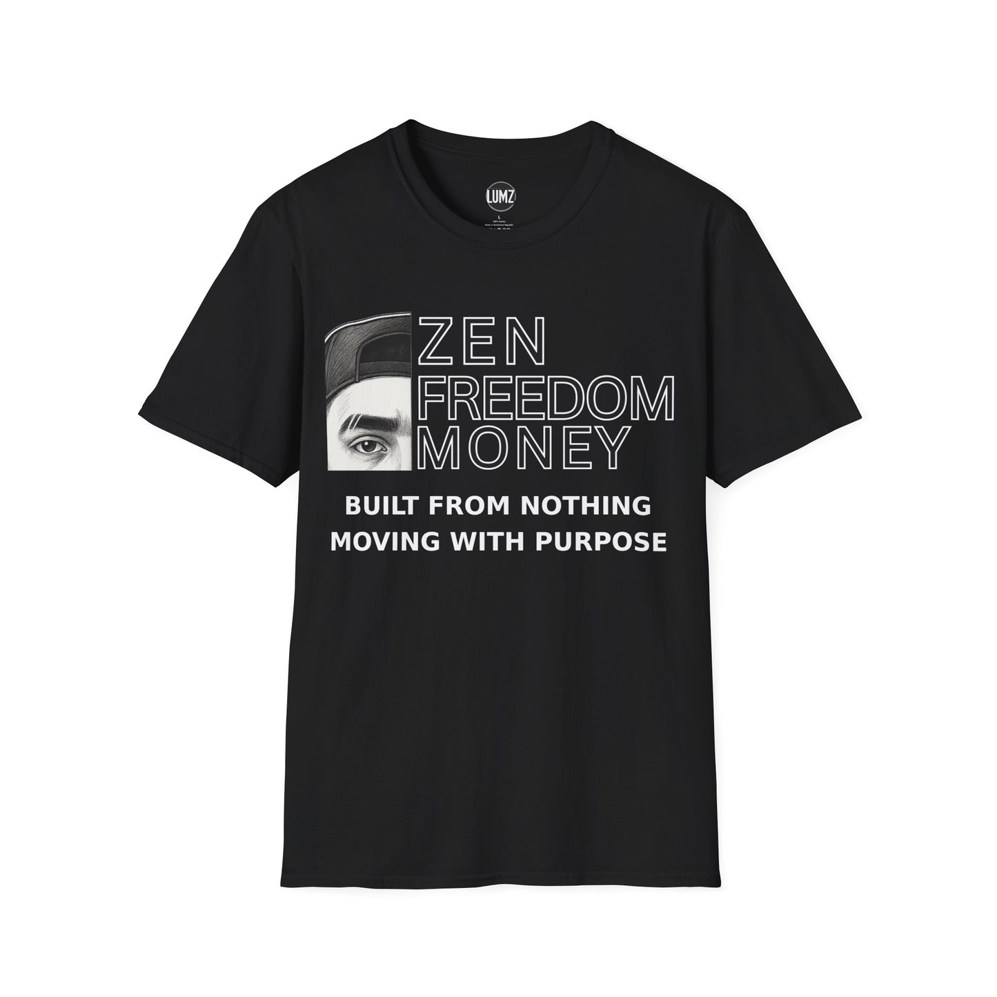 Zen Freedom Money Tee – Built From Nothing, Moving With Purpose