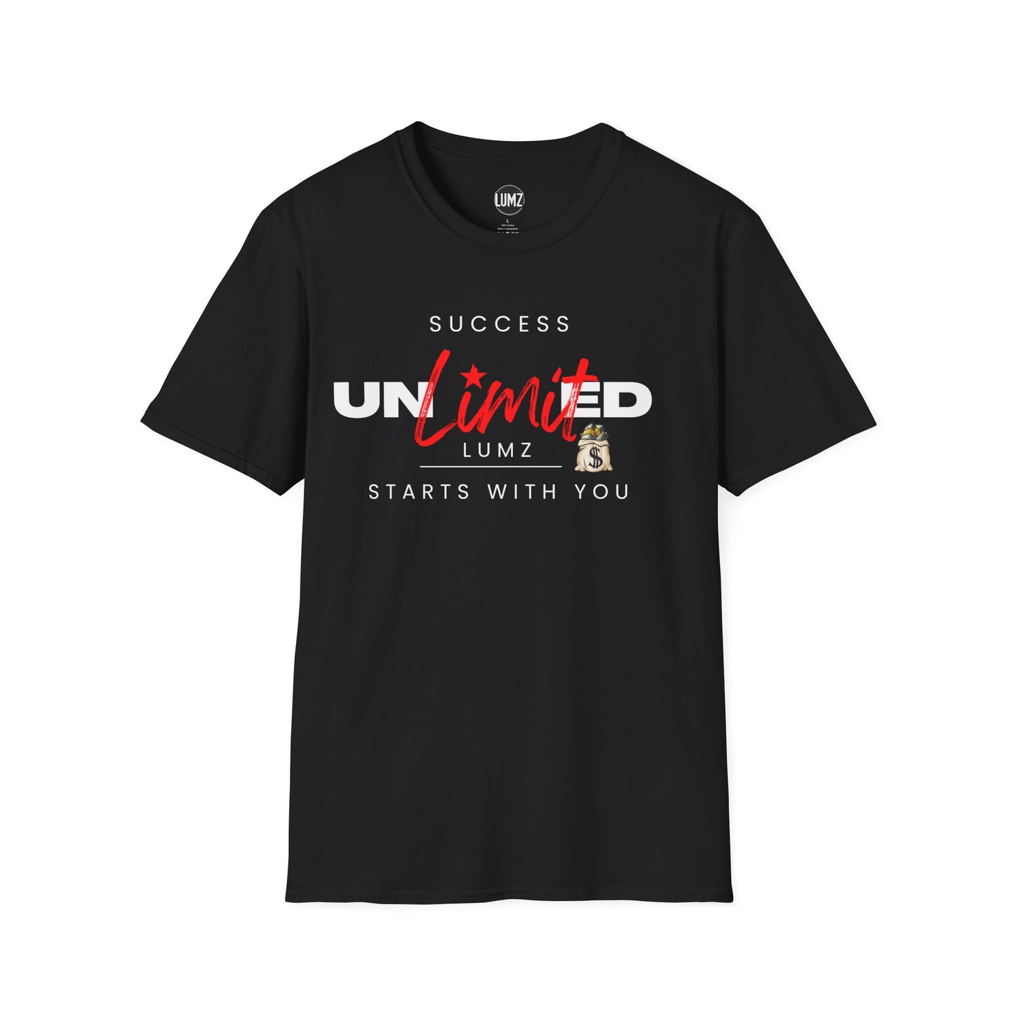 🔥 "Unlimited Mindset Tee – Success Starts With You"
