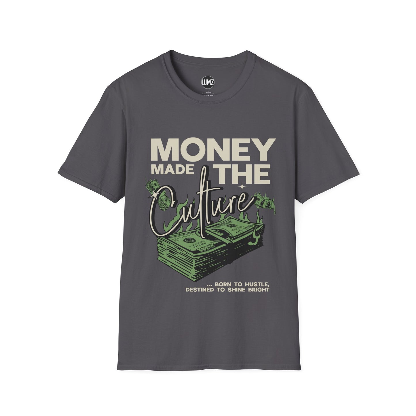 🔥"Money Made the Culture Tee – Speak Facts, Wear Power"