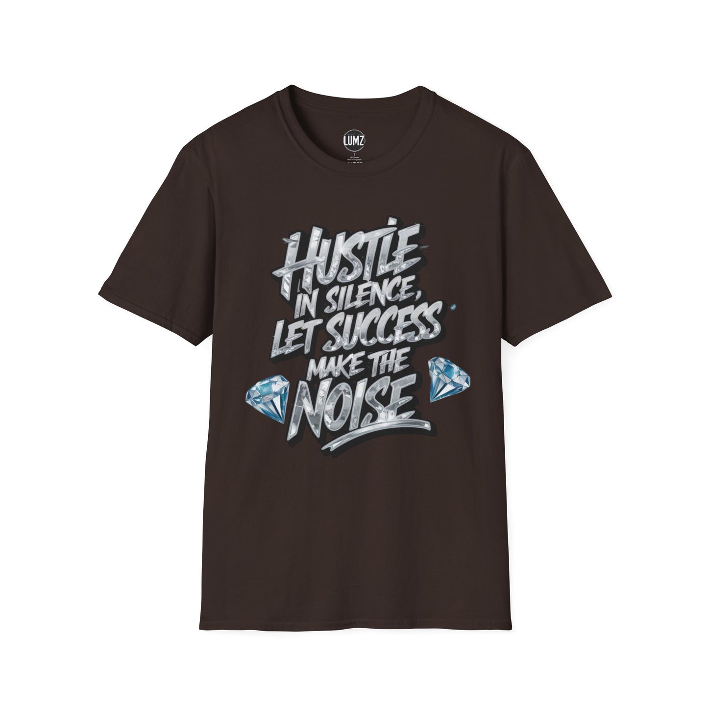 Hustle in Silence Tee – Let Success Make the Noise