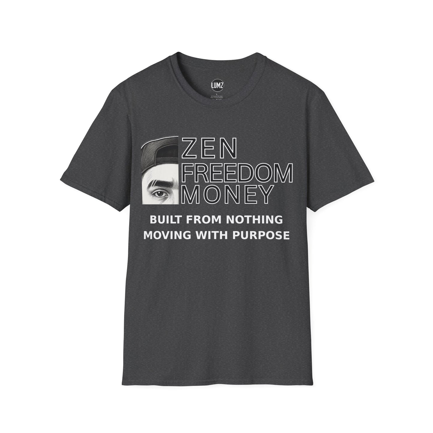 Zen Freedom Money Tee – Built From Nothing, Moving With Purpose
