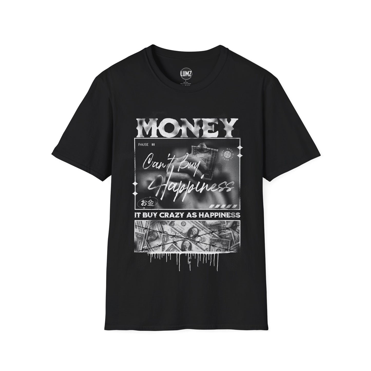 💸 Title: Money ≠ Happiness Tee