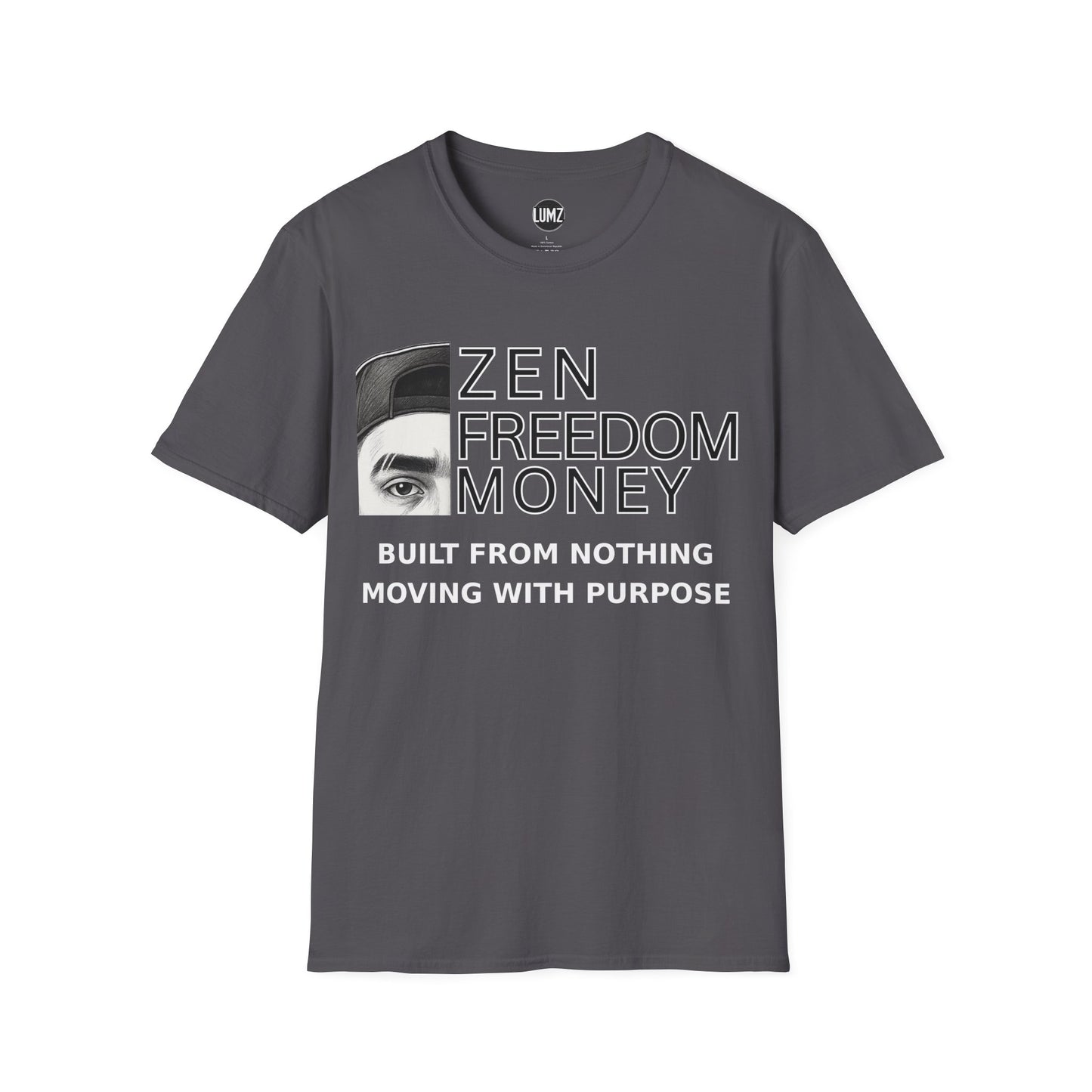 Zen Freedom Money Tee – Built From Nothing, Moving With Purpose