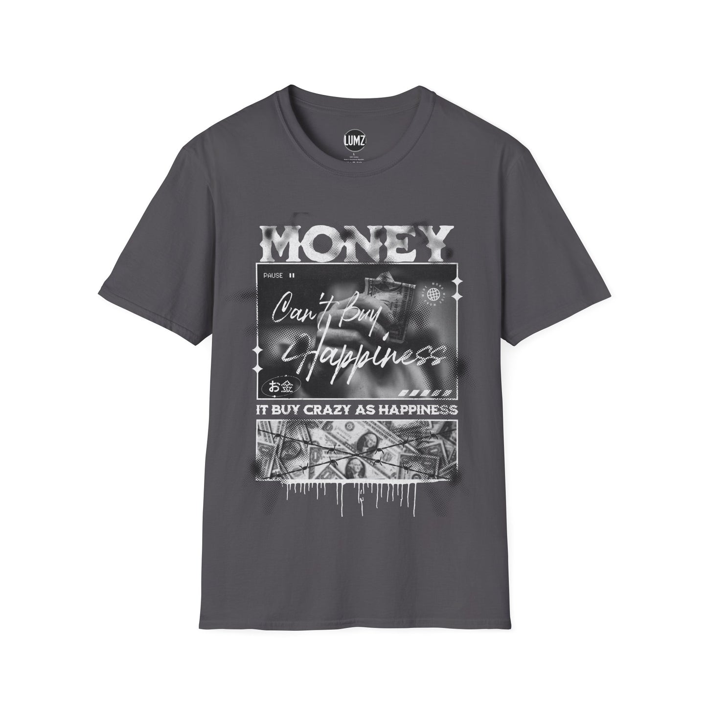 💸 Title: Money ≠ Happiness Tee