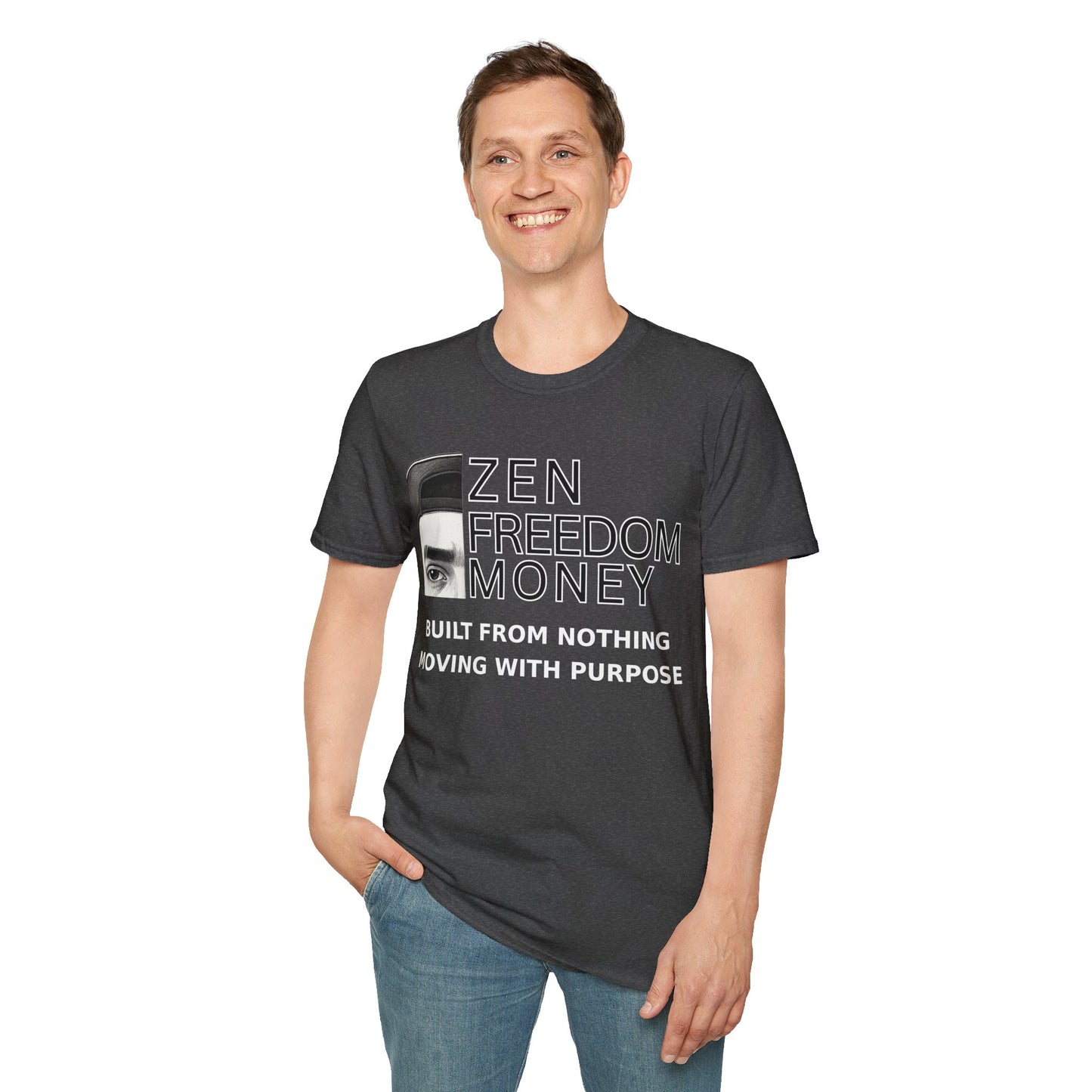 Zen Freedom Money Tee – Built From Nothing, Moving With Purpose