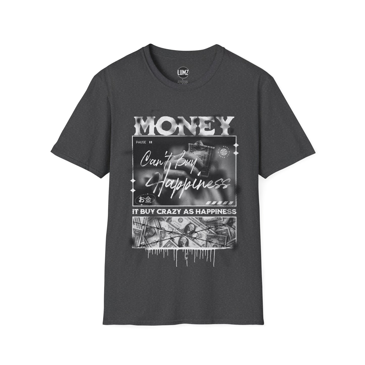 💸 Title: Money ≠ Happiness Tee