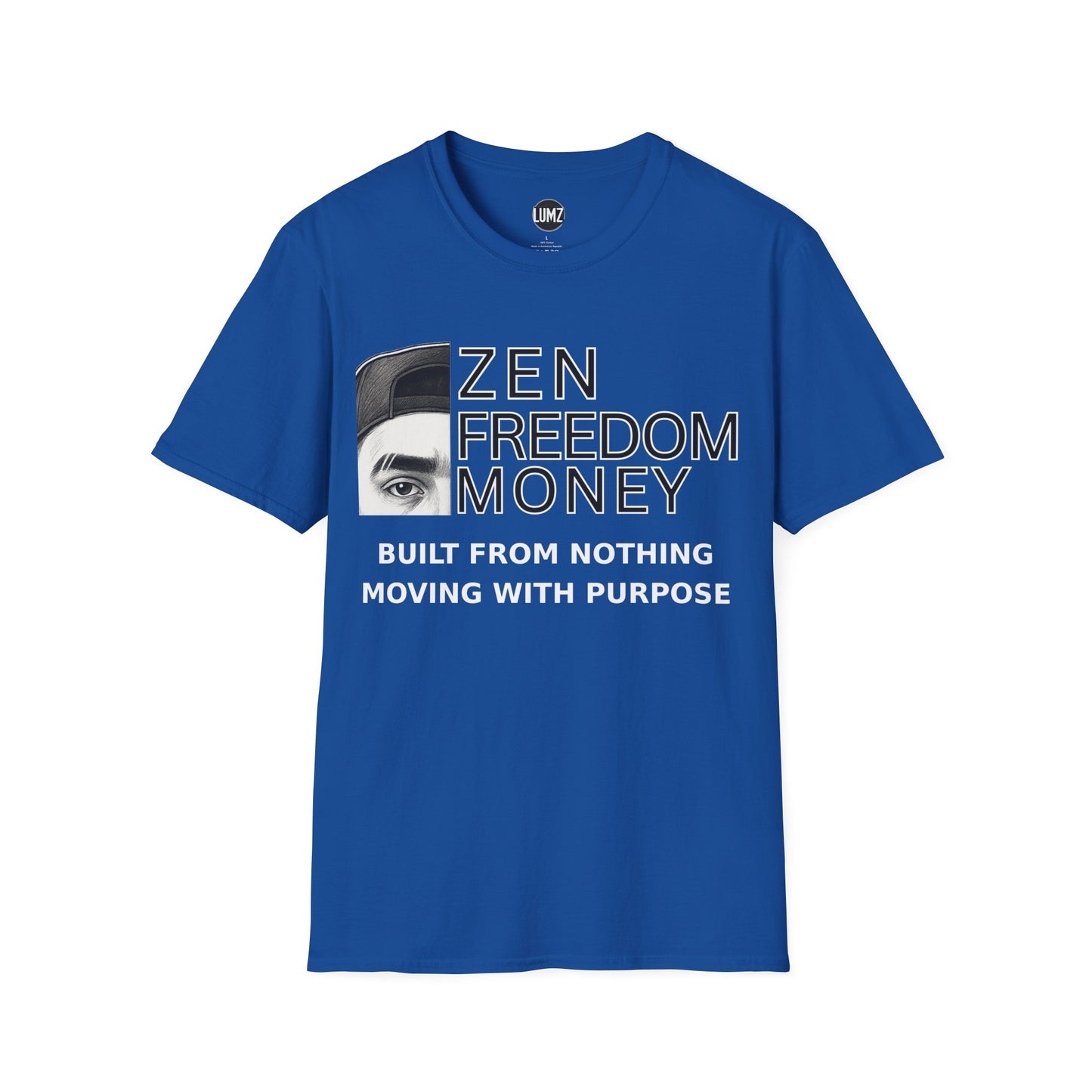Zen Freedom Money Tee – Built From Nothing, Moving With Purpose